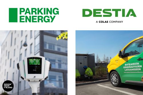 Parking Energy ja Destia yhdistävät voimansa sähköautojen latausratkaisuissa!